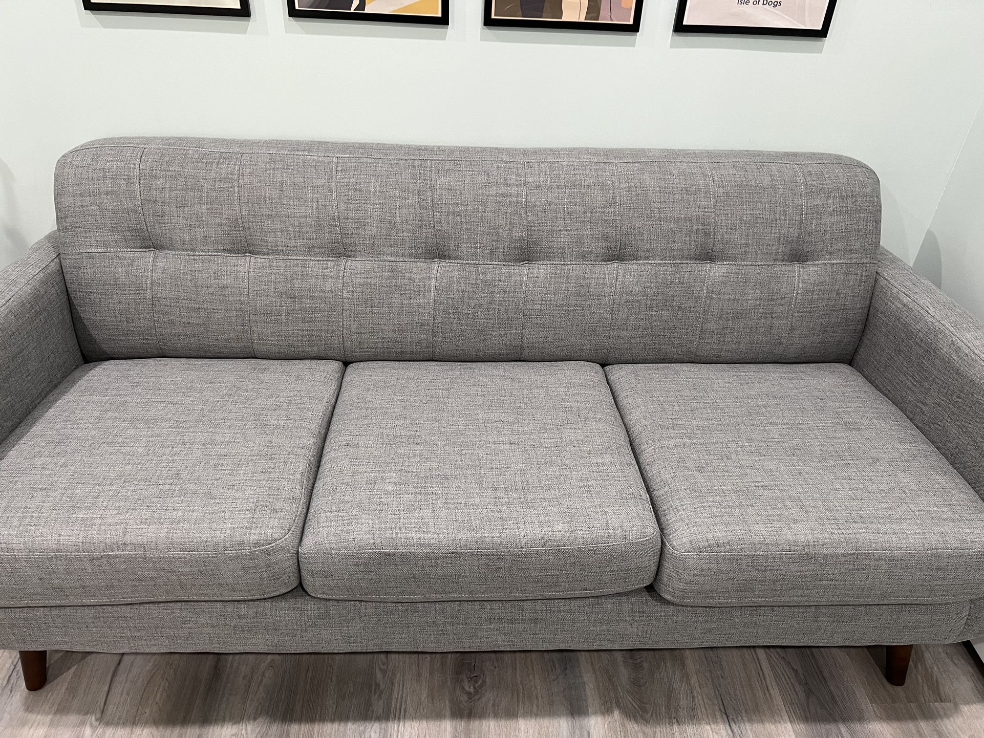 Bettie 80” Steel Grey Sofa for Sale in Weehawken, NJ OfferUp