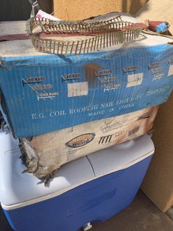 Quick build roofing nails wire collated 1-1/2