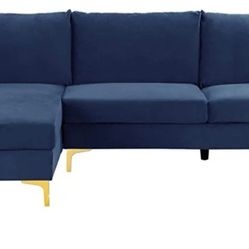 Royal Blue Couch 