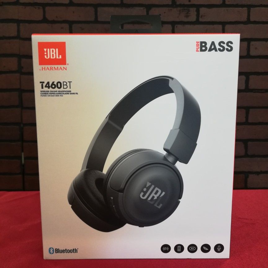 JBL T460BT Wireless On-Ear Headphones