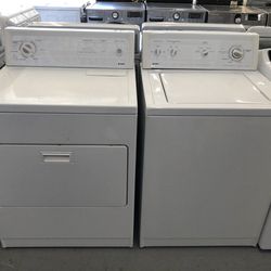 Top loader set washer and dryer kenmore