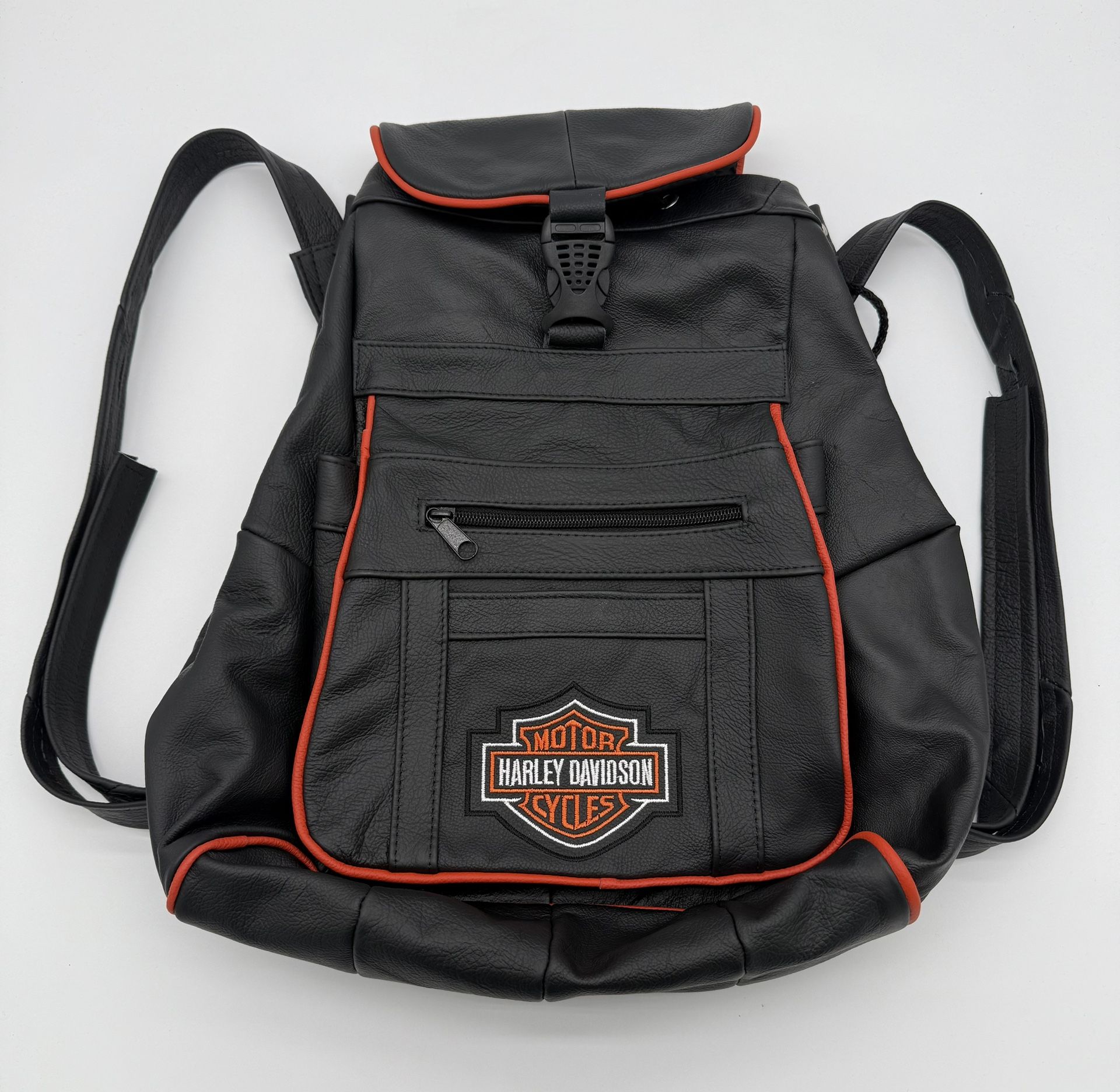 Harley Davidson Leather backpack NEW