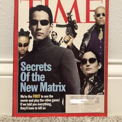 Time Magazine 2003 The Matrix