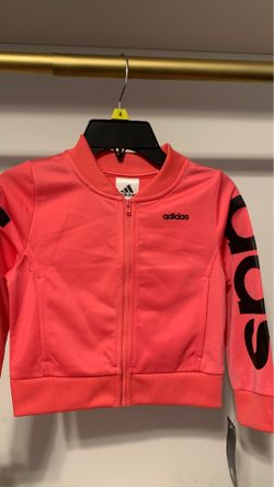 ADIDAS BRAND NEW PINK ZIP UP