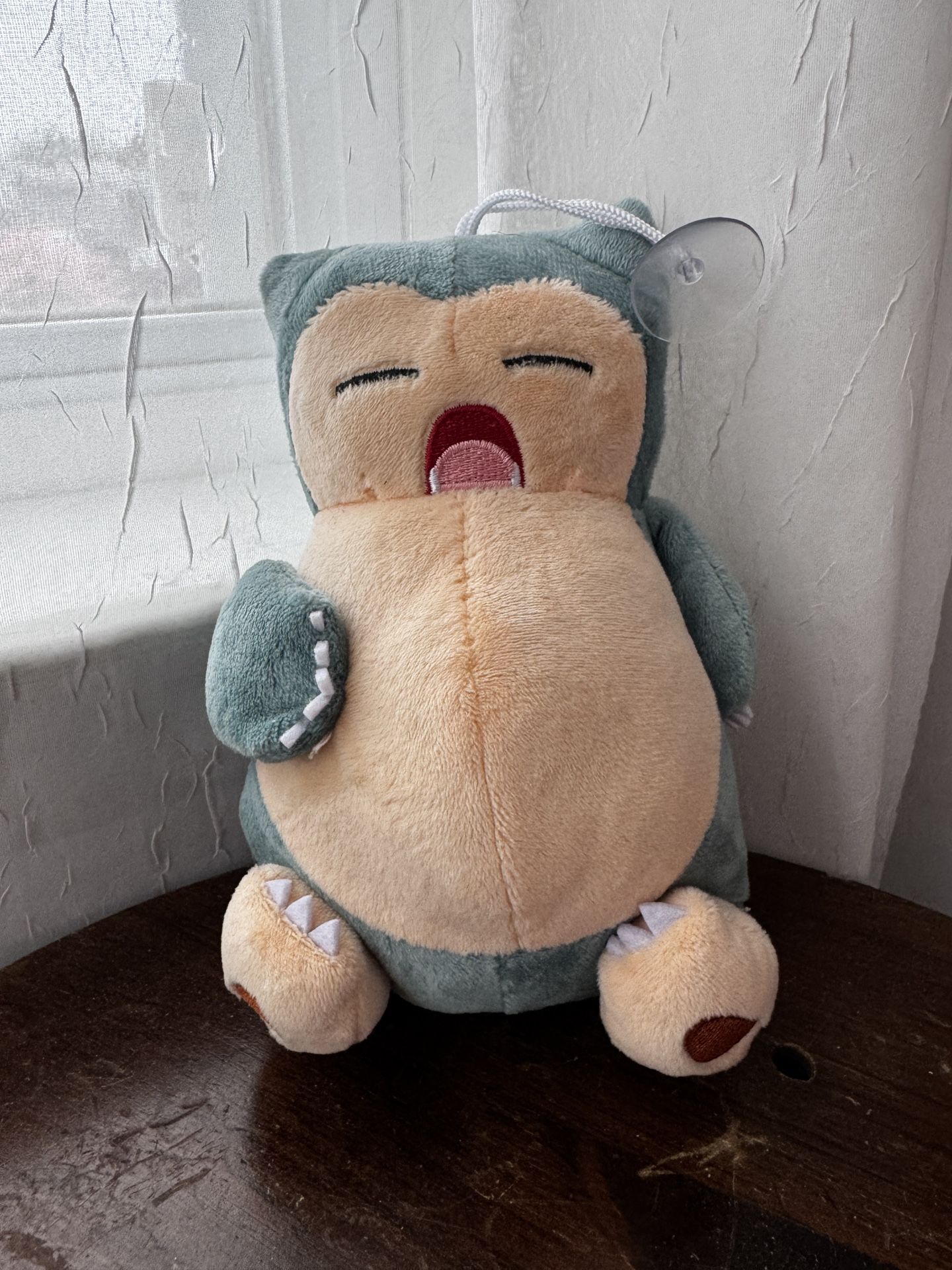 Pokemon Snorlax Plush W/Suction Cup