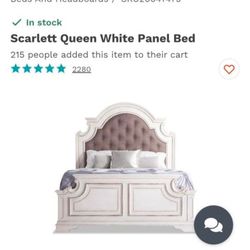 Queen size bed frame
