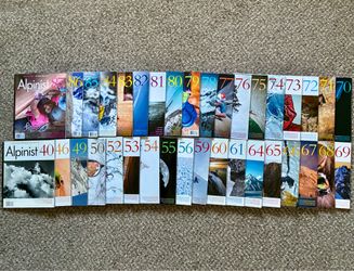 Alpinist Magazine Back Issue Bundle