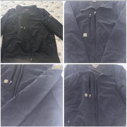 New Woman’s Ariat Jacket 2 in 1 Vest Jacket Black Softshell Size Medium 