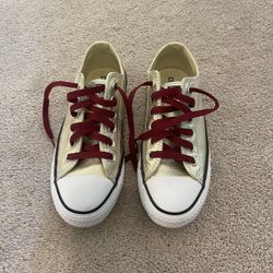 Gold Converse 