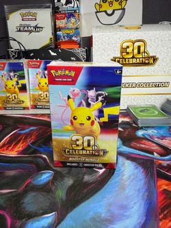 ( 4 available )Pokemon 30th Anniversary booster Bundles