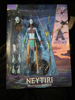 McFarlane Toys Avatar Neytiri Omatikaya Warrior Action Figure Collector Edition!