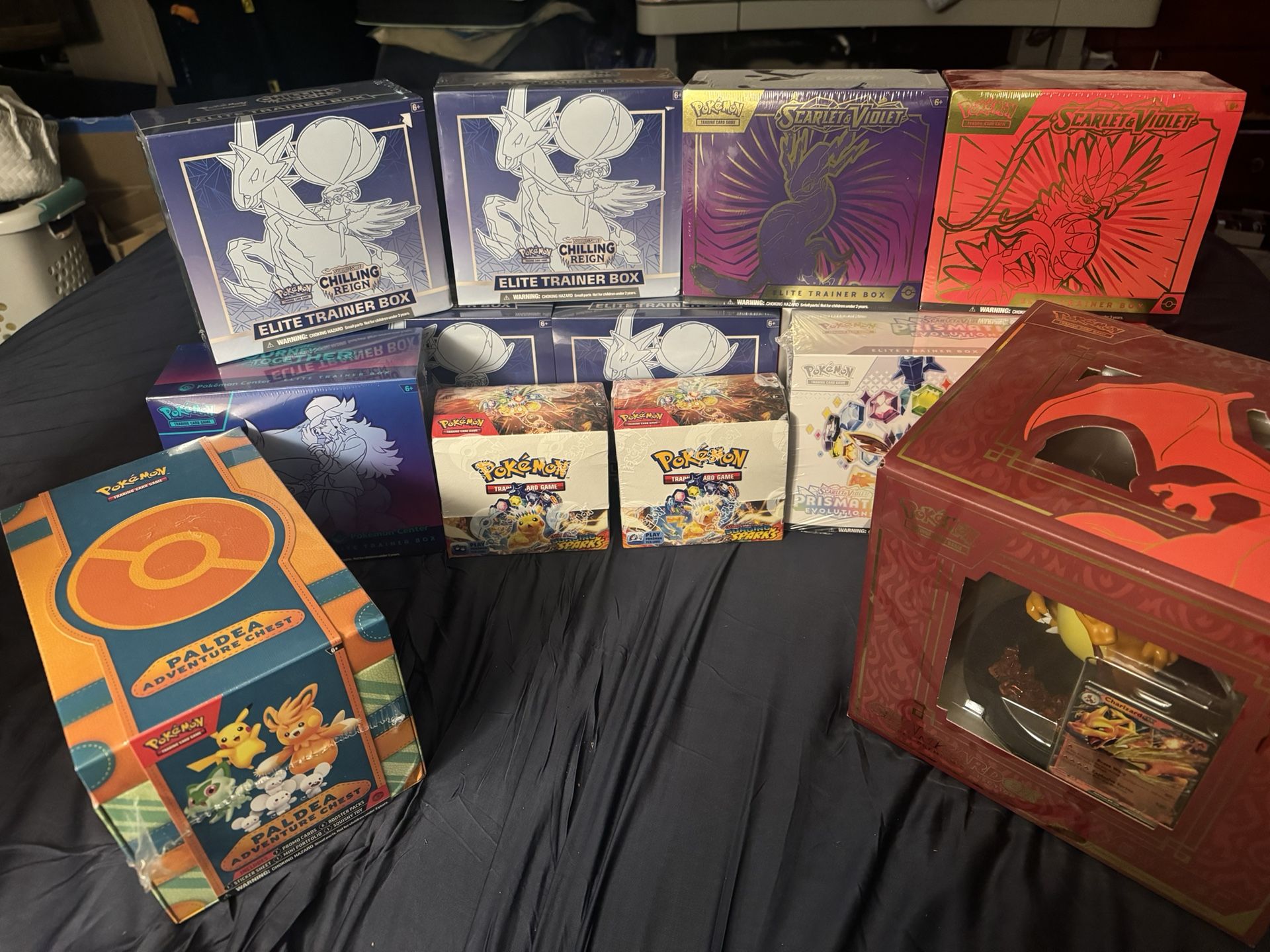 Pokemon Prismatic Surging Sparks Sealed Collection  Cards