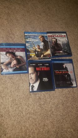 Blue Ray Movies 20$