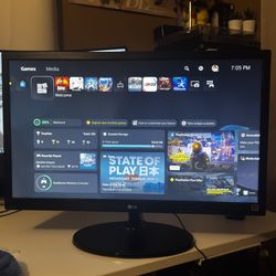 LG 24 Inch 1080p LED Monitor (No Power Adapter