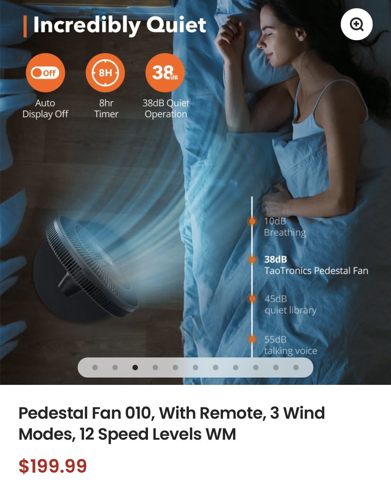 Tower Fan Indoor Outdoor Use 