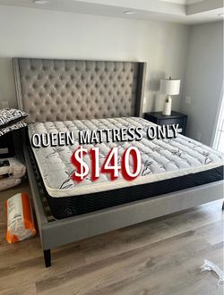 New Queen mattress only $140