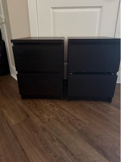 IKEA Malm Nightstands