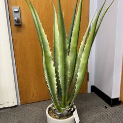 faux artificial agave  plant