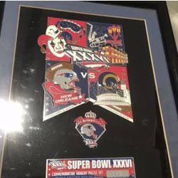 SB 36 MEMORABILIA #/2001