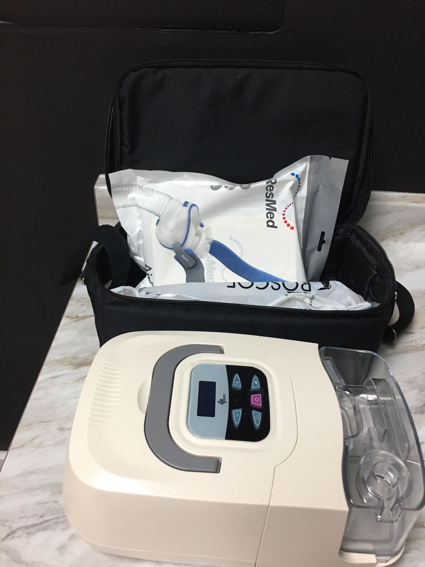 Restmart Cpap machine with resmed airfit nasal pillow