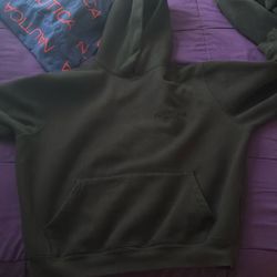 ESSTINALS HOODIE BLACK SIZE S