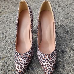 Cheetah Print Heels