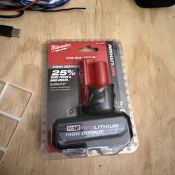 Milwaukee M12 High Output 5.0AH Battery (Bulk Options Available) 