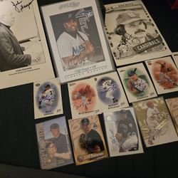 Autograph Baseball Lot