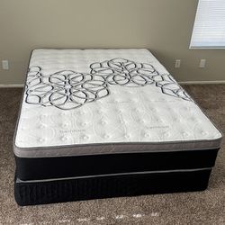 Full Size Mattress Pillow Top 12” Thick.   Brand New Mattress.     Same Day Delivery.    All Sizes Available 