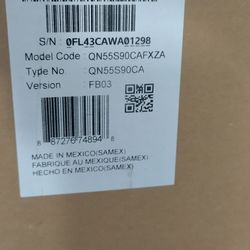 55" SAMSUNG OLED TV (Model S90C)