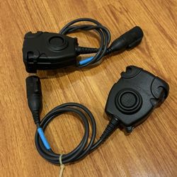 3M PELTOR Push-To-Talk (PTT) Adapter Military Radios