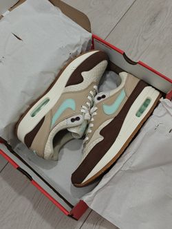 NEW Air Max 1 Premium Crepe Brown Size 9 Mens Shoes