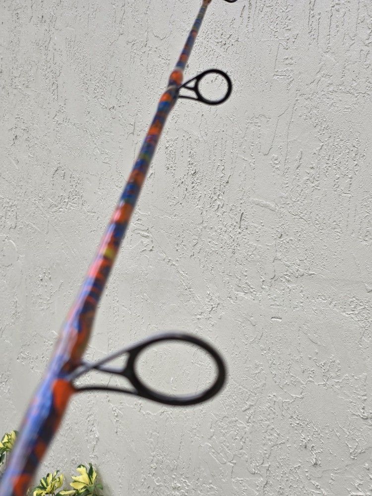 Custom Fishing Rod For Yellow Tails 