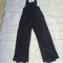 White Sierra Snow Bibs Adult Small