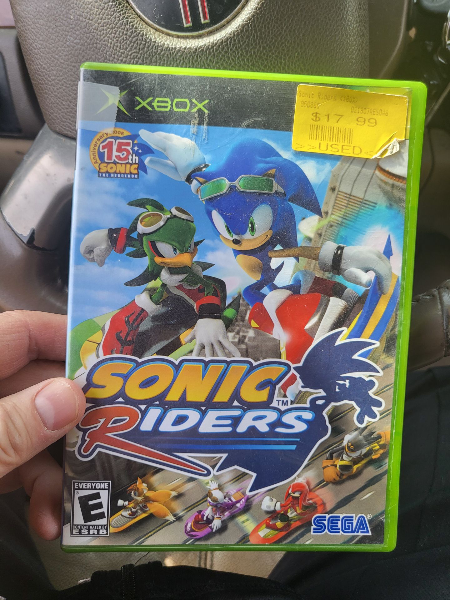 Original Xbox game Sonic Riders works perfectly great condition no manual pick up in Yorkville