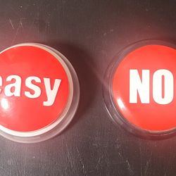 Staples easy and NO! buttons Grest Condition 