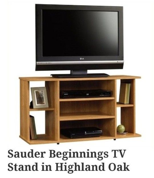 TV STAND SAUDER  BEGINNINGS NEW UP To 42" TVs