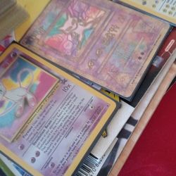 3 Rare Pokemon Holos 300 Vintage Commons 80non Holorare