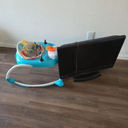 Free TV And baby walker
