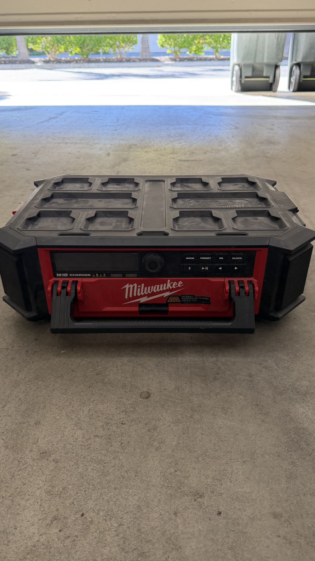 M18 Lithium-Ion Cordless PACKOUT Radio/Speaker with Built-In Charger