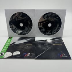 Gran Turismo 2 -  (Sony Playstation 1, PS1) Tested. Discs And Manual Only 
