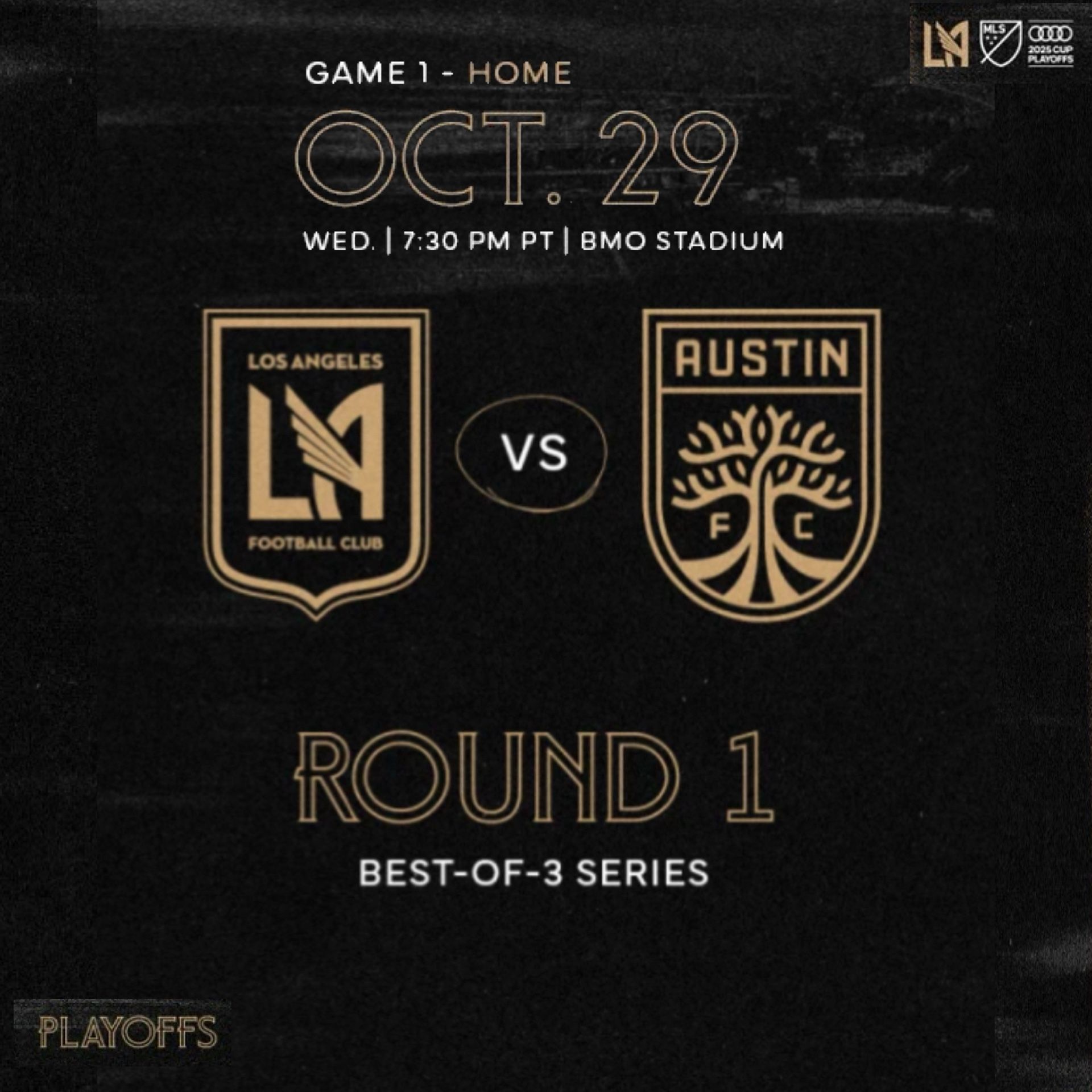 LAFC PLAYOFFS VS AUSTIN