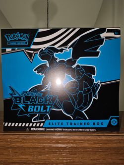 Pokemon BLACK BOLT Elite Trainer Box ETB SCARLET VIOLET Trading Cards TCG