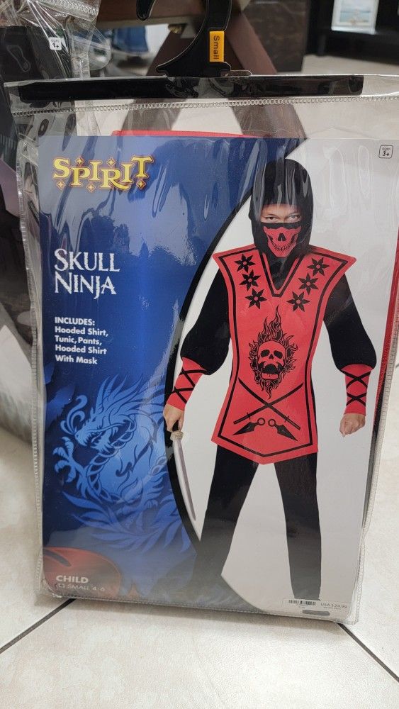 Skull Ninja Costume 