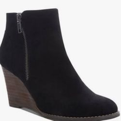 Madden Girl Shoes Gates Wedge Booties 7.5