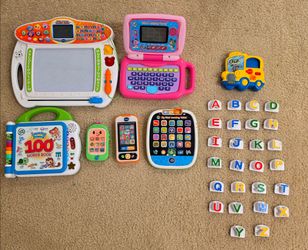 Leap Frog and VTech Kids Learning Toys Need Them Gone TODAY first come get it NO holdings