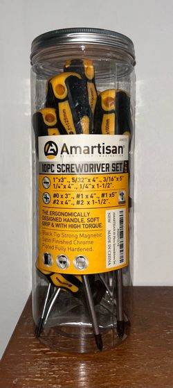 10-piece screwdriver set