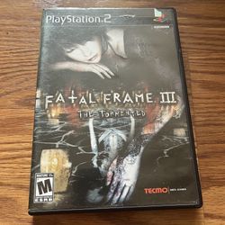 Fatal frame 3 CIB Mint For PlayStation 2