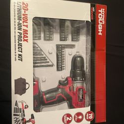 70 Piece 20 Volt Project Kit Tool Set