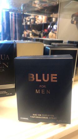 Delicious perfume for men/ New/ $25 cash/ blue diamond and rainbow